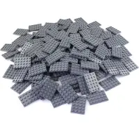 LEGO 4x6 Platten Bauplatten Dunkelgrau - 3031 NEU! Menge 50x