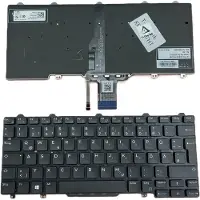 T-ProTek DEUTSCHE-Tastatur Keyboard Beleuchtung kompatibel für DEll LatituDE 12 (7275)