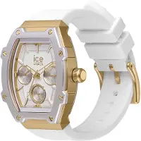 Ice Watch 022871 Unisexuhr Multifunktion ICE Boliday S Weiß Goldfarben
