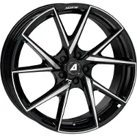 Alutec Felge ADX.01 7.0Jx17 ET 37 4x98 Diamant Schwarz ADX1-70737FA43-1 kompatibel mit FIAT 500