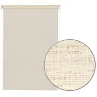 Gardinia Seitenzug-Rollo LICHTDURCHLÄSSIG 525 Silvalin natur 102 x 180 cm