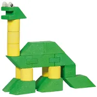 Goki Baukasten Dinosaurier - Kreatives Stein-Bauset für Kinder