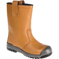 Portwest FW13 Steelite Rigger Sicherheitsstiefel S1P CI(mit Überkappe) Tan Gr. 40
