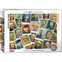 Eurographics Van Gogh Selbstportraits Puzzle 1000 Teile