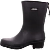 Aigle Damen Gummistiefel Myrica Mid 27687-37, 27687-38, 27687-39, 27687-40, 27687-41 AIG-NB6714 Noir 39