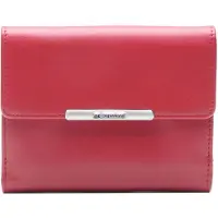 Esquire Leder Geldbörse Helena RFID Wallet Red rot