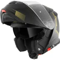 Bogotto H271 Wayke Klapphelm, schwarz matt/grün, M