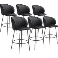 TecTake Barstuhl Luana 51 x 60 x 106 cm, Belastbarkeit 120 kg