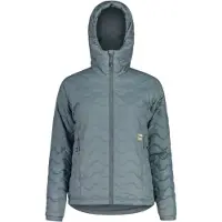 Maloja Damen Outdoorjacke mit Kapuze für alle Jahreszeiten in Graphit