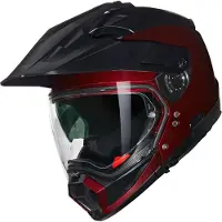Nolan N70-2 X 06 Classico Nobile 321 Viszerales Rot Schwarz Glänzend Multihelm Größe M