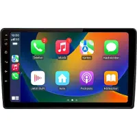 AWESAFE Android Autoradio 10 Zoll 64GB für Skoda Fabia 2 (2007–2014) mit CarPlay & Android Auto Navigation & Bluetooth