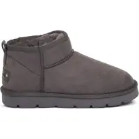 Grünland Damen Winter Halbstiefel Graphit