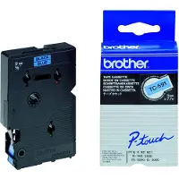Brother TC-591, Scwarz auf blau, TC, Schwarz, Japan, 5 Jahr(e),