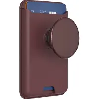 PopSockets PopWallet MagSafe - Oxblood Alum