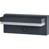 Osram Endura Style Solar LED Wandleuchte Robust, 2,5W, 3000K warmweiß, 180 lm, USB, PIR Sensor, 1 Monat