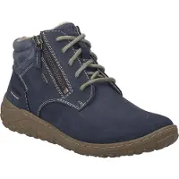 Josef seibel Damen Stiefelette Leder lose Einlagen und TopDry Tex 90554 Ruby 54, Größe:37 EU, Farbe:Blau