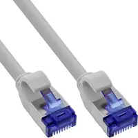 InLine 74925, 25 m, Cat6a, S/FTP (S-STP), RJ-45, RJ-45, Grau