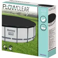 Bestway Pool-Abdeckplane Flowclear Fast Set 555 cm