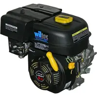 Wiltec LIFAN 168 Benzinmotor 4,8 kW 6,5 PS 196 ccm mit Ölbadkupplung und Reduktionsgetriebe 2:1 Kartmotor