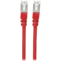 Intellinet Premium Netzwerkkabel, Cat6a, S/FTP, 100% Kupfer, Cat6a-, LS0H, RJ45-Stecker/RJ45-Stecker, 7,5 m, rot, 7,5 m, Cat6a, S/FTP (S-STP), RJ-45, RJ-45, Rot