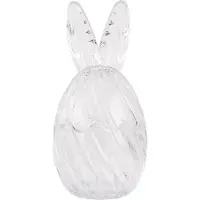 Clayre & Eef Glastopf Ei Ø 9x17 cm Transparant Glas