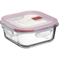 TATAY Luftdichter Quadratischer Glasbehälter Zum Kochen Und Essen 800ml Durchsichtig Durchsichtig One Size