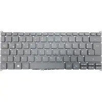 T-ProTek DEUTSCHE - Tastatur Keyboard Schwarz mit Beleuchtung kompatibel für Acer Spin 5 (SP513-51-50MN)