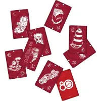 Uno Mattel 80th Ruby Red Kartenspiel