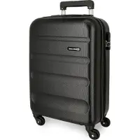 Joumma Bags ROLL ROAD Flex Schwarz, ABS Reisekoffer, 55x38x20cm, 35L, 5848660 (kl. Ausf.)