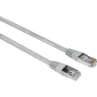 Hama RJ45 Netzwerkkabel CAT 5e F/UTP 15 m grau PVC