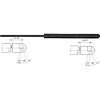 METZGER 2110143 Gasfeder Heckklappendämpfer für BMW 3 Compact (E36) 596mm
