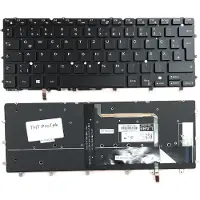 T-ProTek Tastatur - Farbe: Schwarz - mit Beleuchtung - ohne Rahmen Deutsches Tastaturlayout kompatibel für Dell P/N: 05VY7J
