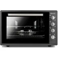 Girmi Grancotto Elektrobackofen 58L 1800W Grau mit Grill Konvektion Rotisserie