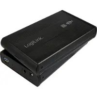 Logilink UA0107, HDD-Gehäuse, 3.5", SATA, 5 Gbit/s, Hot-Swap, Schwarz