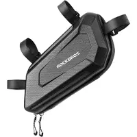 RockBros Motorradtasche Rahmentasche wasserdichte Motorrad Lenker Tasche ca.1,5L Schwarz