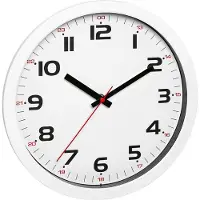 TFA-Dostmann Wanduhr 60.3050.02 weiß