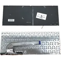 T-ProTek DEUTSCHE-Tastatur Blau ohne Rahmen mit Beleuchtung kompatibel für Asus ZenBook Flip S UX370UA-C4221T