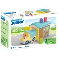 Playmobil Junior: Lkw Mit Garage