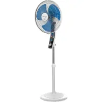Rowenta VU4210F0 Ultimate Protect, Haushalts-Lamellenlüfter, Blau, Weiß, Flur, 60 dB, 40 cm, 3300 m³/h