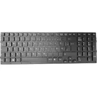 T-ProTek Schwarz - DEUTSCHE Tastatur ohne Rahm Kompatibel für Sony Vaio VPCCB2C5E, VPCCB3S1E/B