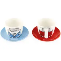 Vento VW T1 - Bus Espressotassen, 100 ml, 2er Set
