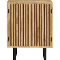vidaXL Sideboard mit 2 Türen 55x35x70 cm Massivholz Mango