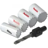 Makita D-33657 - Set de Kronen + Adapter + 2 Bohrer