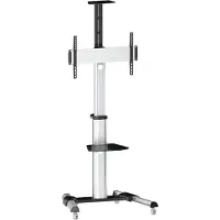 Logilink BP0025 Multimedia-Wagen/Ständer Weiß Flachbildschirm