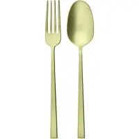 Sambonet Besteck Rock Antique Champagne Servierbesteck 2 tlg.