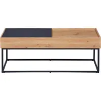 Ebuy24 Couchtisch Filora Eiche Artisan Nachbildung