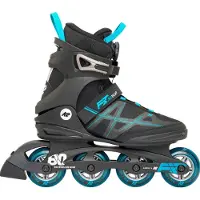 K2 Rollschuhe - F.I.T. 80 Boa - Blau/Schwarz - Inline - - 40 - Rollschuhe