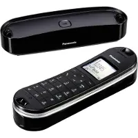 Panasonic KX TGK320 - Schnurlostelefon - Anrufbeantworter mit Rufnummernanzeige - DECT - Klavierlack-Schwarz