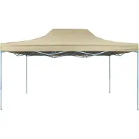 vidaXL “2026 Moderne“Faltzelt Pop-Up 3x4,5 m Cremeweiß - Pavillons & Partyzelte - Designermöbel 6569259