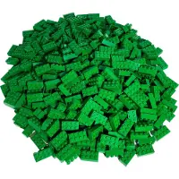 LEGO 2x4 Steine Hochsteine Grün - 3001 NEU! Menge 50x